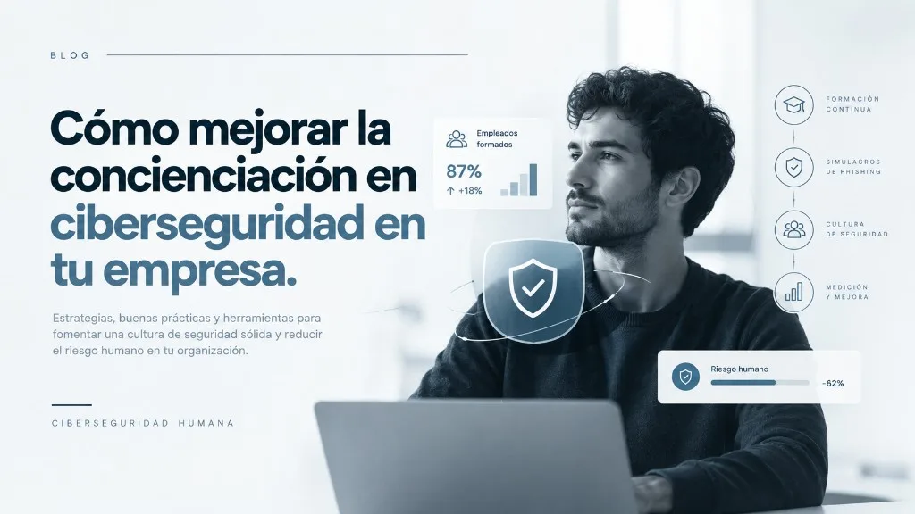 Cómo mejorar la concienciación en ciberseguridad en tu empresa